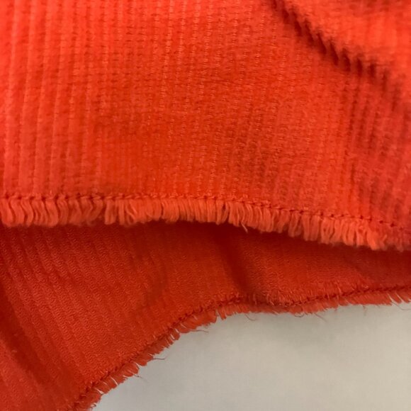 BDG Urban Outfitters Womens Shorts 28 Corduroy Cut-Off Frayed Hem Cotton Orange - Picture 3 of 7